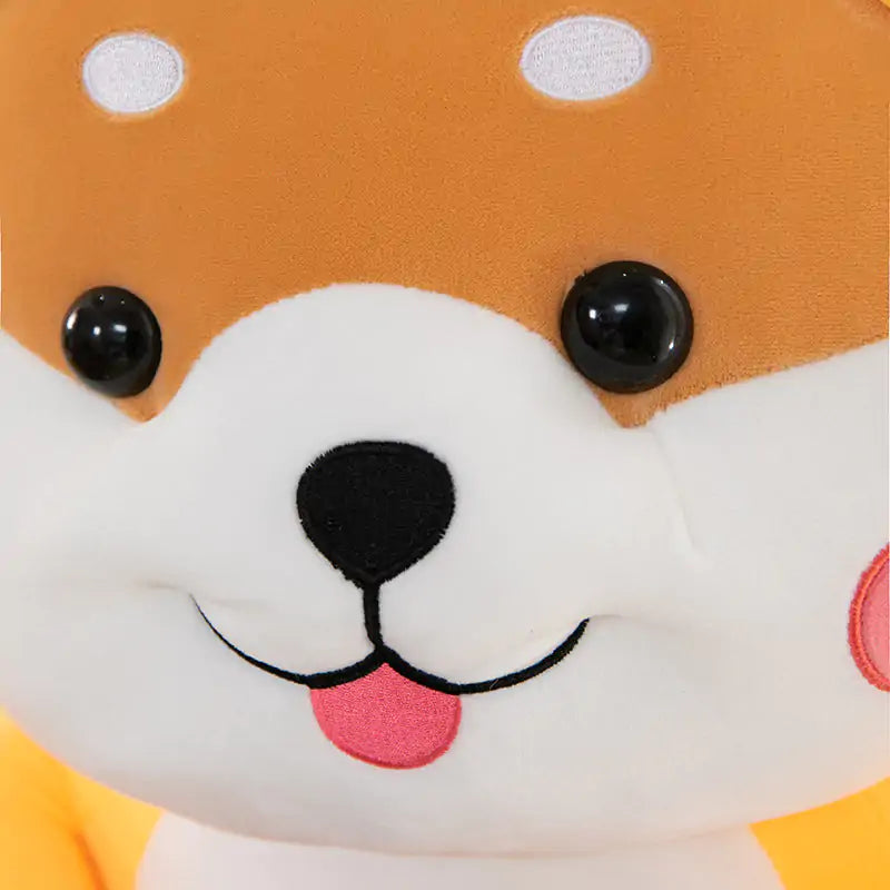 Boba Drinking Shiba Plush